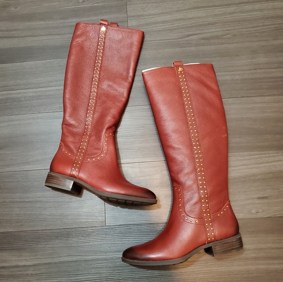 Sam Edelman Redwood Leather Tall Boots - Picture 2 of 8